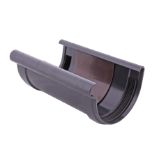 З'єднувач ринви 130 мм (RAL 7024)