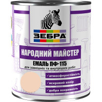 Емаль ПФ-115 ТМ "Народный мастер" 513 пряжене молоко 2,8 кг Емаль ПФ-115 ТМ "Народный мастер" 513 пряжене молоко 2,8 кг