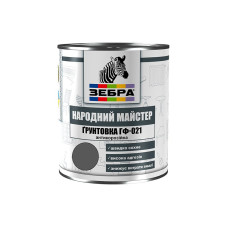 Ґрунт ГФ-021 ТМ "Народний майстер" 518 сіре залізо 0,9 кг
