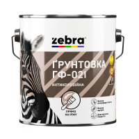 Грунт ГФ-021 TM ZEBRA 11 матовый белый 2,8 кг Грунт ГФ-021 TM ZEBRA 11 матовый белый 2,8 кг