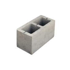 Блок бетонный 390х190х200 