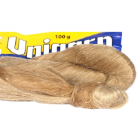 Лен волокно 100 г "Unigarn" (косичка) Лен волокно 100 г "Unigarn" (косичка)