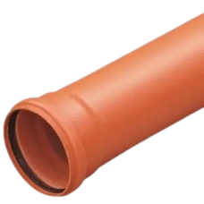 Труба канализационная Ostendorf KG 110 мм × 5 м ПВХ