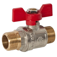 Кран шаровой НН Ду 15 (1/2") бабочка (ASG) Кран шаровой НН Ду 15 (1/2") бабочка (ASG)