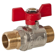 Кран шаровой НН Ду 15 (1/2") бабочка (ASG)