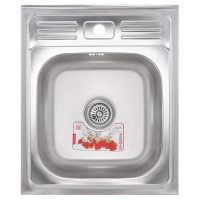 Кухонная мойка накладная Zerix Z5060-06-160E (Satin)