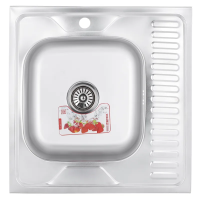 Кухонная мойка накладная Zerix Z6060L-06-160MD Кухонная мойка накладная Zerix Z6060L-06-160MD