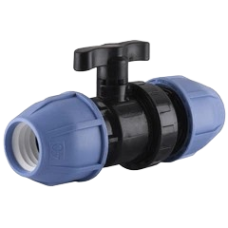 Кран шаровый ПНД VSplast 20 мм 6001 Кран шаровый ПНД VSplast 20 мм 6001