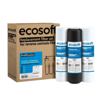 Комплект картриджей Ecosoft 1-2-3 для фильтров обратного осмоса Комплект картриджей Ecosoft 1-2-3 для фильтров обратного осмоса