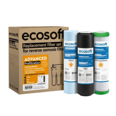 Улучшенный комплект Ecosoft 1-2-3 для фильтров обратного осмоса Улучшенный комплект Ecosoft 1-2-3 для фильтров обратного осмоса