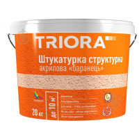 Штукатурка структурная акриловая барашек TRIORA 20 кг Штукатурка структурная акриловая барашек TRIORA 20 кг