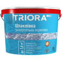 Шпаклевка TRIORA универсальная акриловая 16 кг Шпаклевка TRIORA универсальная акриловая 16 кг