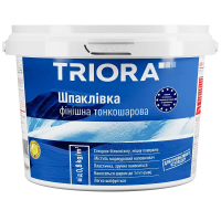 Шпаклівка фінішна тонкошарова 16 кг TRIORA Шпаклівка фінішна тонкошарова 16 кг TRIORA