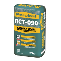 Клей для кладки газобетона ПСТ-090 POLIPLAST (25кг) Клей для кладки газобетона ПСТ-090 POLIPLAST (25кг)