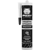 Герметик битумный морозостойкий GRIZZLY adhesive 280 мл черный