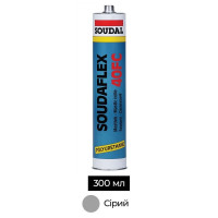 Герметик полиуретановый SOUDAFLEX 40 серый 300 мл ТМ SOUDAL Герметик полиуретановый SOUDAFLEX 40 серый 300 мл ТМ SOUDAL