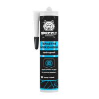 Герметик силиконовый санитарный GRIZZLY adhesive 280 мл белый Герметик силиконовый санитарный GRIZZLY adhesive 280 мл белый