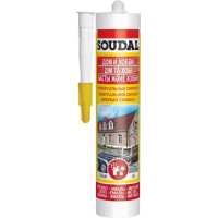 Герметик силиконовый универсальный прозрачный 280 мл ТМ SOUDAL Герметик силиконовый универсальный прозрачный 280 мл ТМ SOUDAL