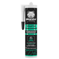 Герметик силиконовый универсальный GRIZZLY adhesive 280 мл коричневый Герметик силиконовый универсальный GRIZZLY adhesive 280 мл коричневый