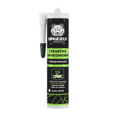 Герметик силиконовый универсальный GRIZZLY adhesive 50 мл белый
