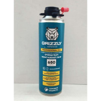 Очиститель монтажной пены PROFESSIONAL ТМ GRIZZLY, 650мл Очиститель монтажной пены PROFESSIONAL ТМ GRIZZLY, 650мл