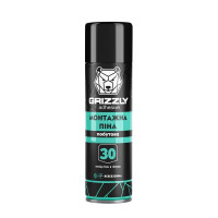 Монтажная пена полиуретановая бытовая ТМ GRIZZLY 30 всесезонная Монтажная пена полиуретановая бытовая ТМ GRIZZLY 30 всесезонная
