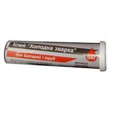 Клей холодна зварка ТМ VIROK, для батарей і труб, 58г (36/180)