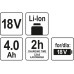 Аккумулятор Li-Ion 18В 4Aч YATO Аккумулятор Li-Ion 18В 4Aч YATO