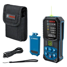 Лазерний далекомір Bosch GLM 50-27 CG Professional з акумулятором BA 3.7V 1.0Ah A та кабелем USB-C