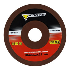 Диск заточной Forte 104х3.2х22 мм