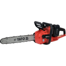 Аккумуляторная бесщеточная цепная пила 16", 2х18В, с аккумулятором 4Аг YATO YT-828131