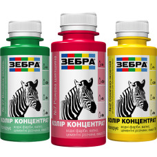 Пигментный краситель концентрат ТМ ZEBRA  0,1л