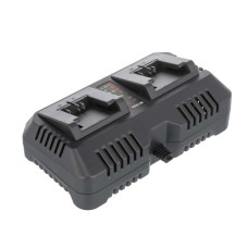 Устройство зарядное для аккумуляторов Li-ion 20 В, два терминала зарядки INTERTOOL Устройство зарядное для аккумуляторов Li-ion 20 В, два терминала зарядки INTERTOOL
