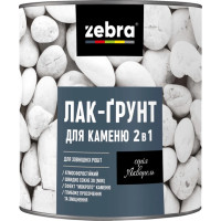 Лак-грунт для камня 2в1 TM ZEBRA 2,1л Лак-грунт для камня 2в1 TM ZEBRA 2,1л