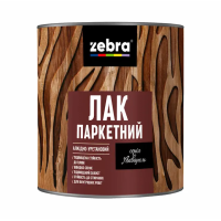 Лак паркетний алкідний TM ZEBRA 2,5кг Лак паркетний алкідний TM ZEBRA 2,5кг