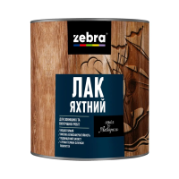 Лак яхтовий TM ZEBRA прозорий 0,8 кг Лак яхтовий TM ZEBRA прозорий 0,8 кг
