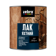 Лак яхтний серія Акварель TM ZEBRA глянсовий 2,5л