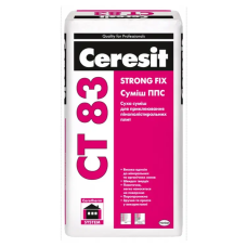 Клей для приклеивания пенополистирола CERESIT СT 83 25 кг