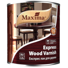Лак для дерева глянцевый экспресс TM "Maxima" 2,5 л