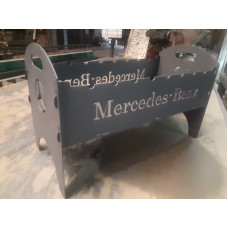 Разборной Мангал MERSEDES-BENZ толщина металла 3мм Разборной Мангал MERSEDES-BENZ толщина металла 3мм