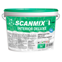 Водно-дисперсионная краска для внутренних работ Scanmix INTERIOR DELUXE 14 кг Водно-дисперсионная краска для внутренних работ Scanmix INTERIOR DELUXE 14 кг