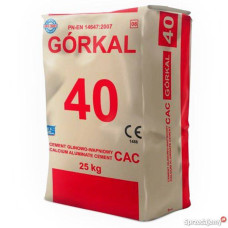 Цемент глиноземистый GORKAL (Горкал) 40 / 25кг