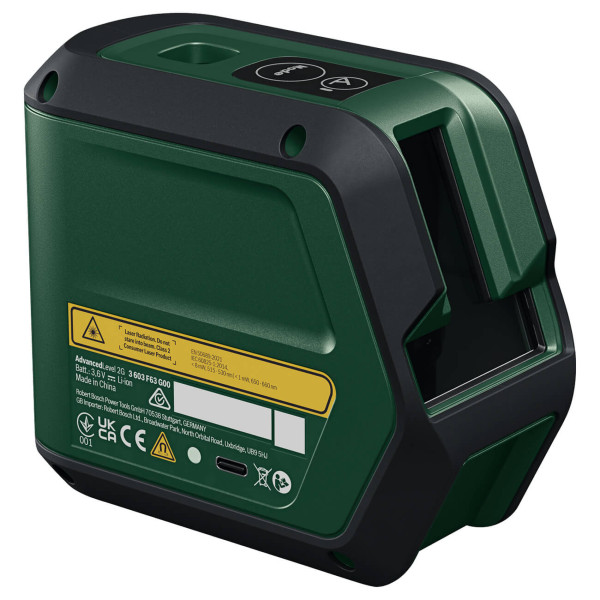 Лазерний нівелір Bosch AdvancedLevel 2G Basic Лазерний нівелір Bosch AdvancedLevel 2G Basic